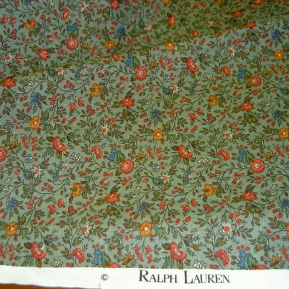 Ralph Lauren Other - Vintage Folia Ralph Lauren Bridewell Green Textile